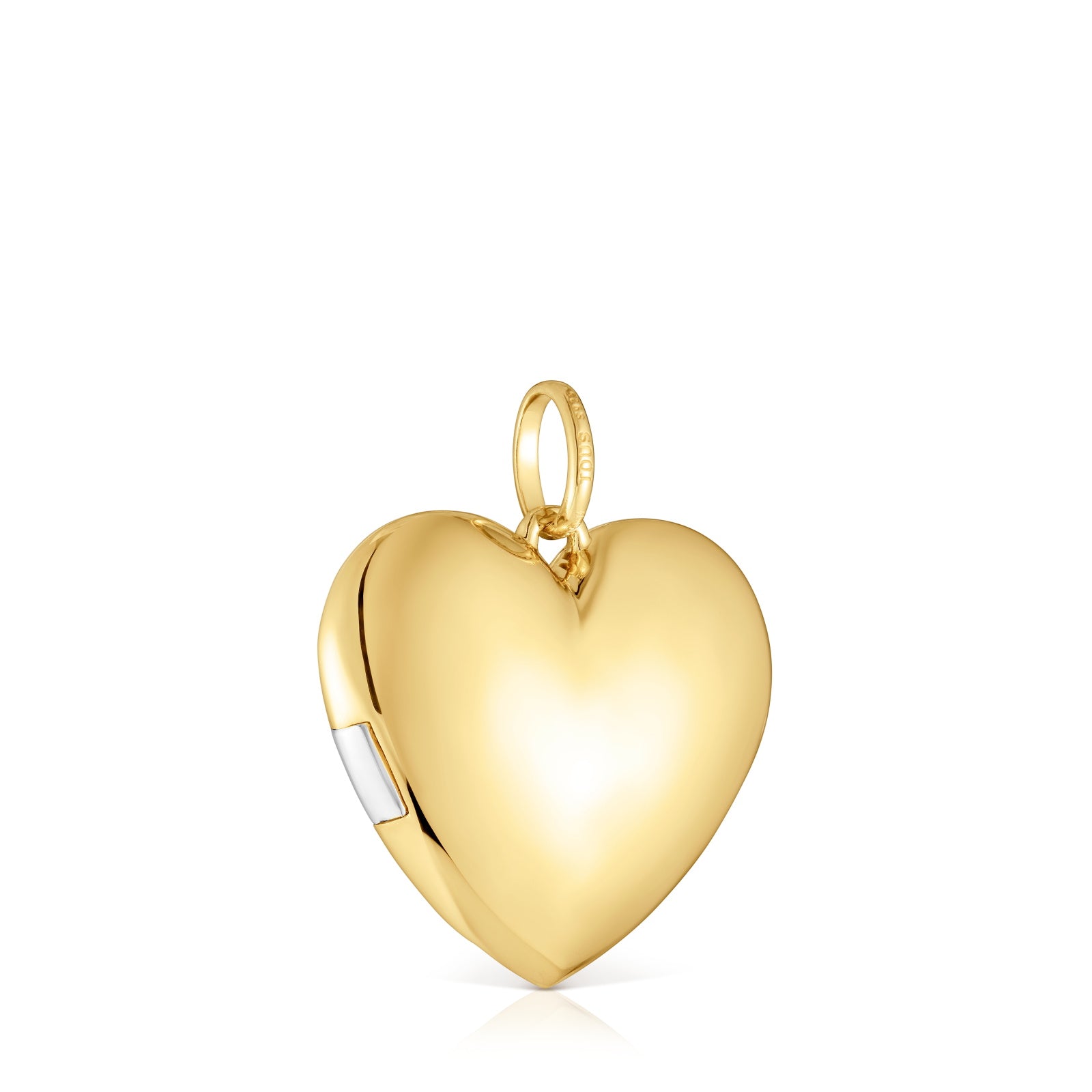 טואוס תליון לב נפתח Medallions בשני גוונים
