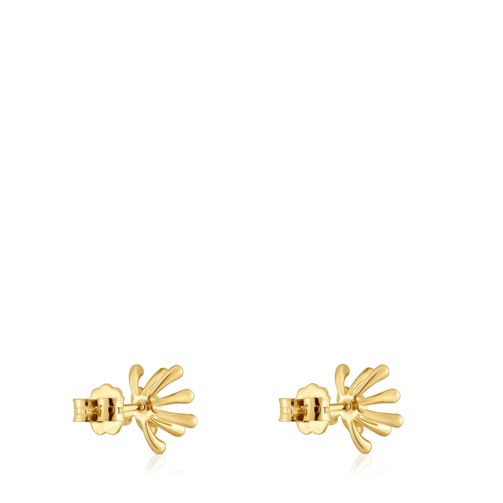 טואוס עגילי Daisy מזהב 18 קראט בשיבוץ יהלומים