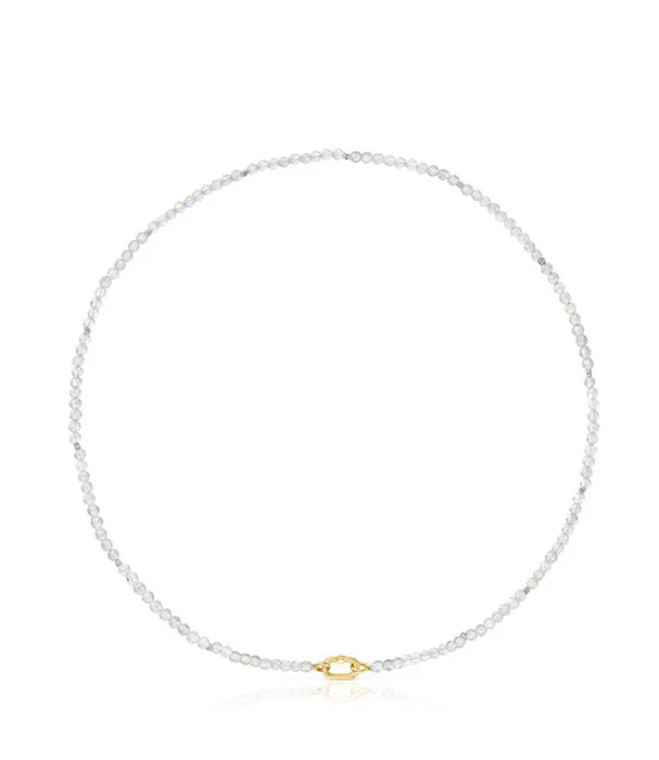 שרשרת חרוזי קריסטל עם סוגר זהב, תכשיט אופנה יוקרתי מבית CHOZEN
