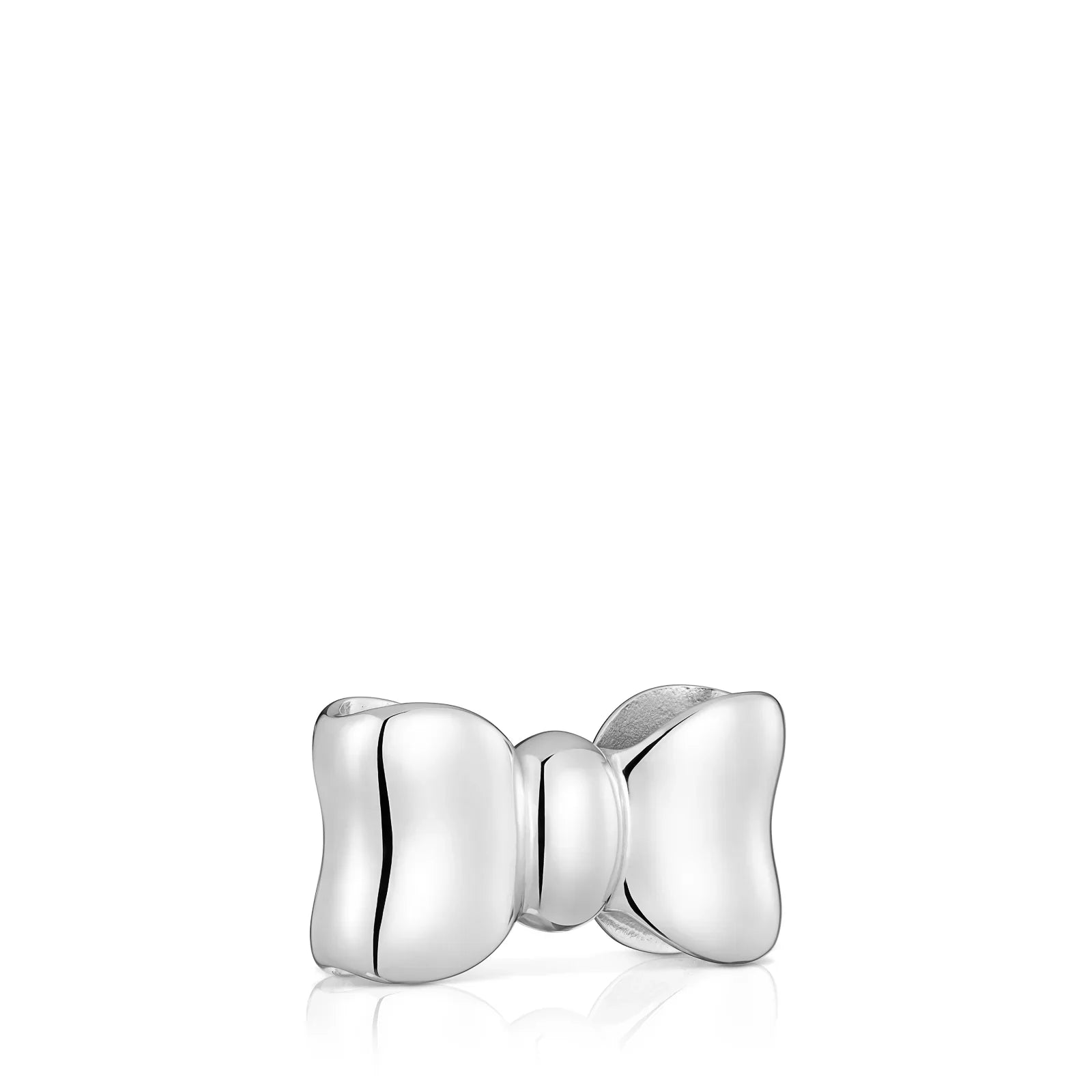 חרוז כסף מעוצב בצורה גיאומטרית, תכשיט יוקרתי מבית CHOZEN