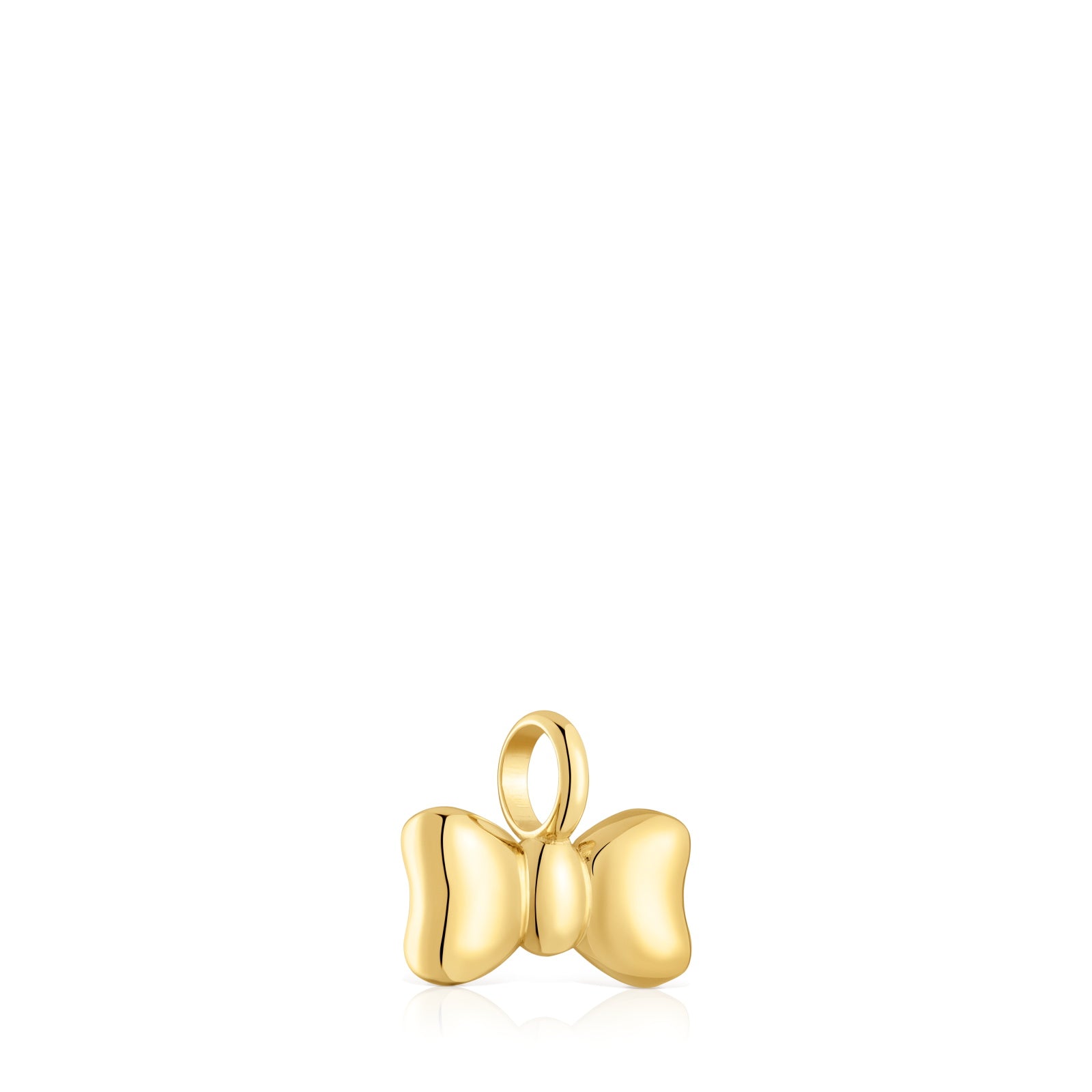 טואוס תליון פפיון Ribbon מכסף ועליו זהב 18 קראט