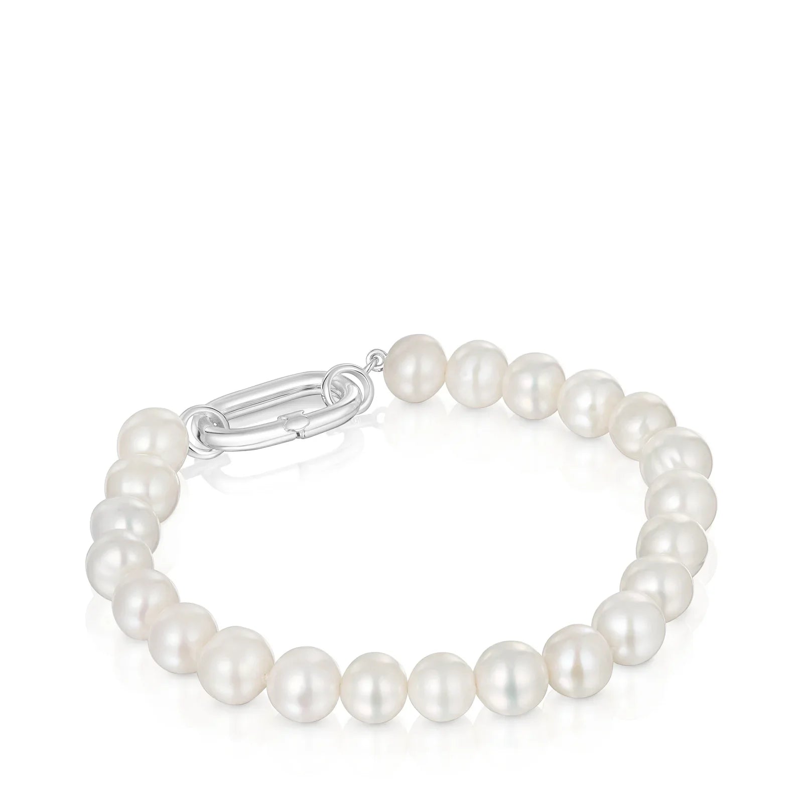 צמיד פנינים יוקרתי עם סוגר כסוף מחנות התכשיטים המובילה CHOZEN