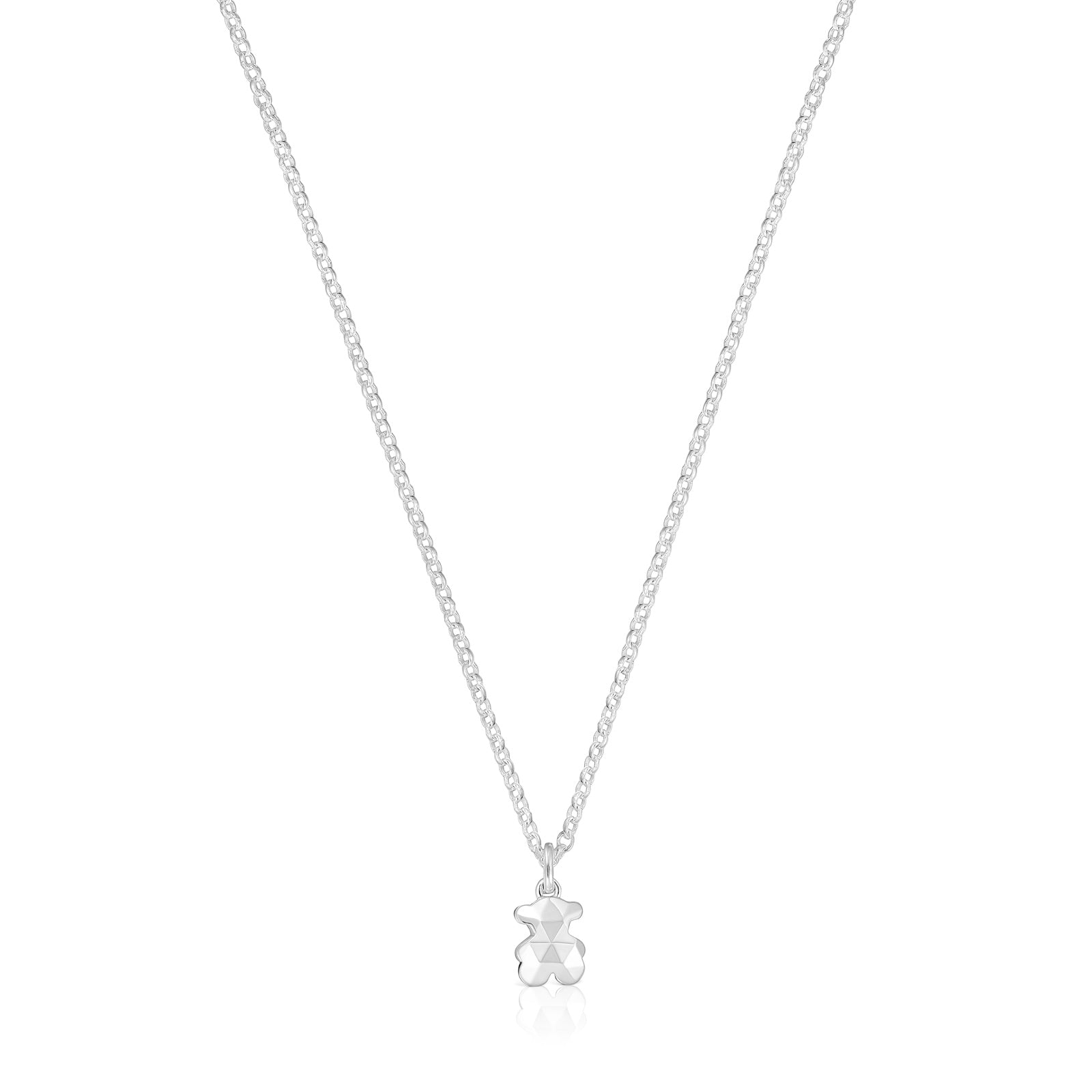 טואוס שרשרת דובי Icon Metal מכסף