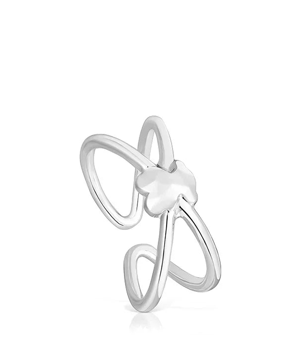 טבעת כסף מעוצבת בצורת פרח עדין, תכשיט יוקרתי CHOZEN מקבוצת אלפא