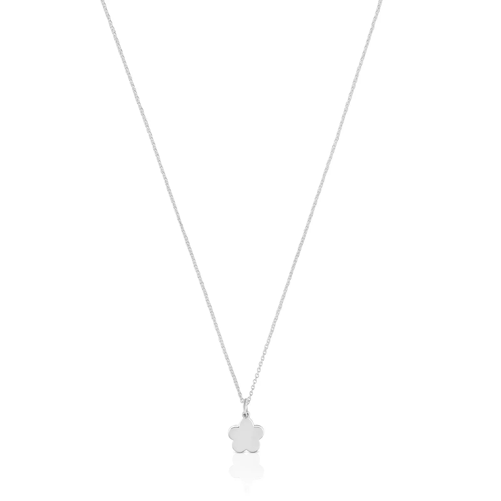 שרשרת כסף עדינה עם תליון פרח יוקרתי מבית CHOZEN קבוצת אלפא