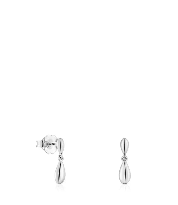 עגילי כסף תלויים בצורת טיפה מבית CHOZEN, תכשיטים יוקרתיים לנשים