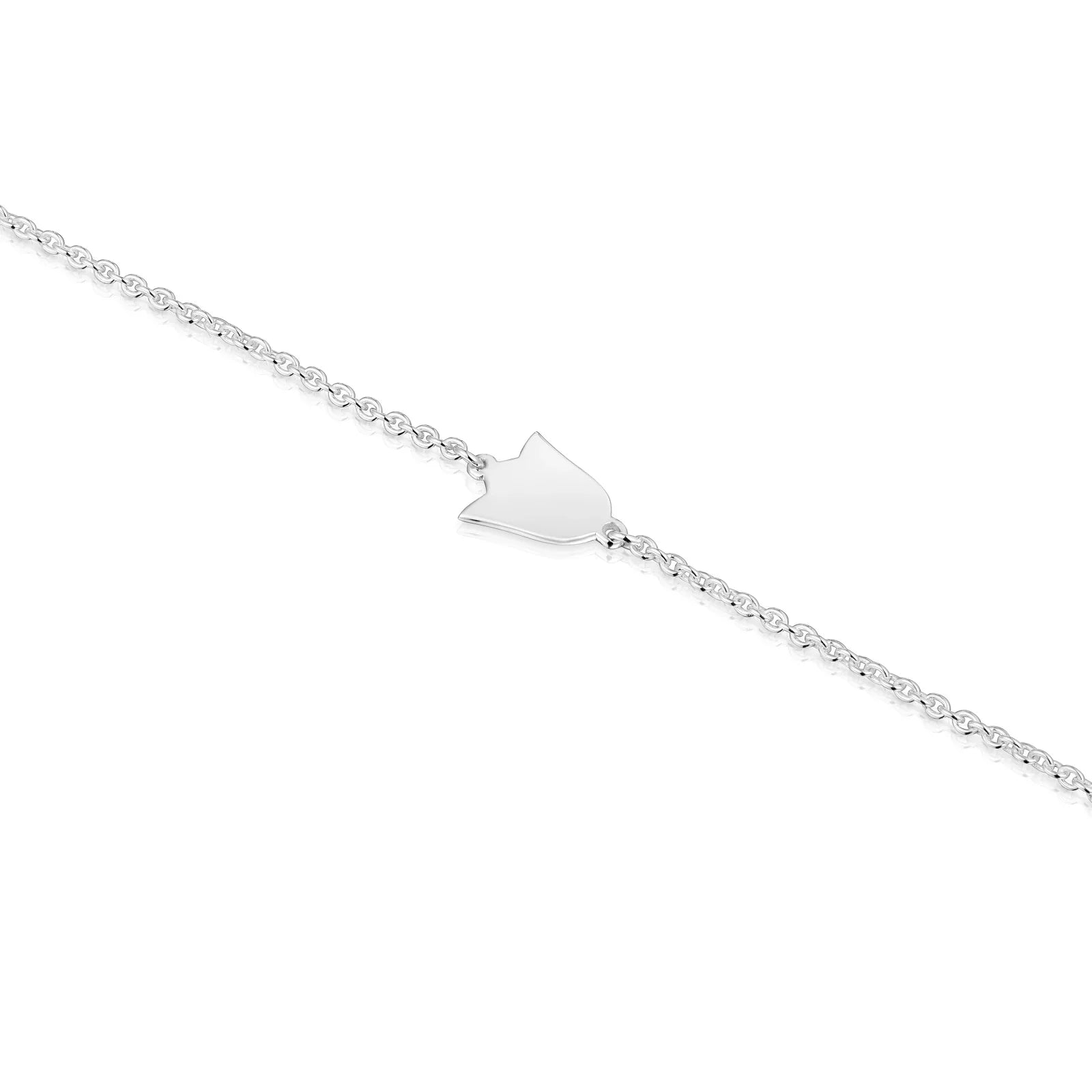 צמיד כסף עדין עם תליון חמסה מעוצב, תכשיטים יוקרתיים CHOZEN