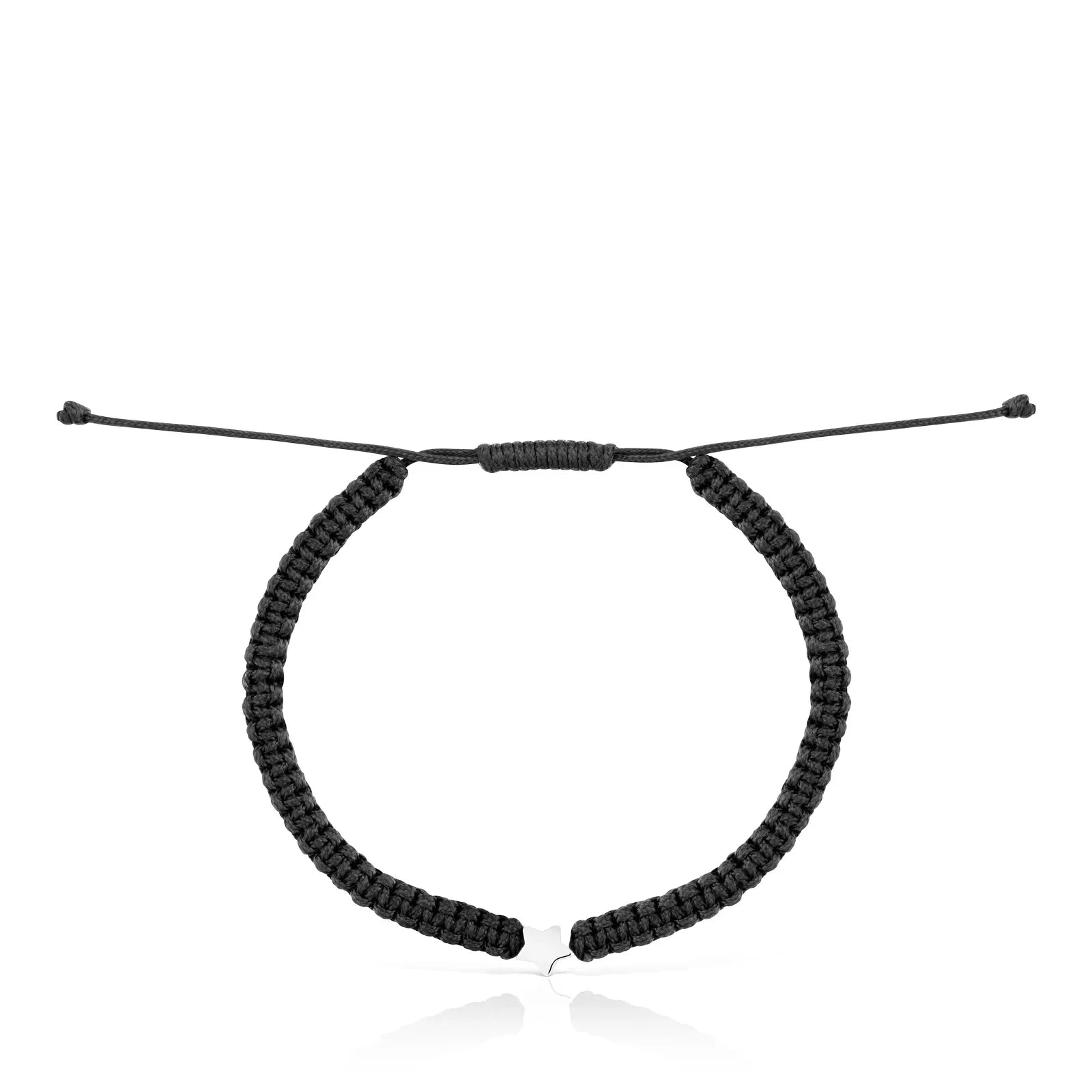 צמיד קשירה שחור בעיצוב טרנדי של CHOZEN מבית קבוצת אלפא, מותג אקססוריז אופנתי