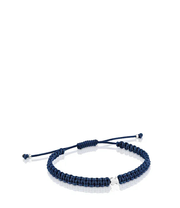 צמיד קשירה כחול בעיצוב אופנתי, תכשיט גבר יוקרתי מבית CHOZEN