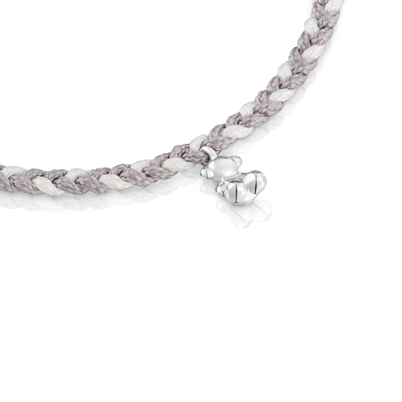 צמיד קלוע CHOZEN עם תליון דובי כסף, עיצוב אופנתי לקבוצת אלפא