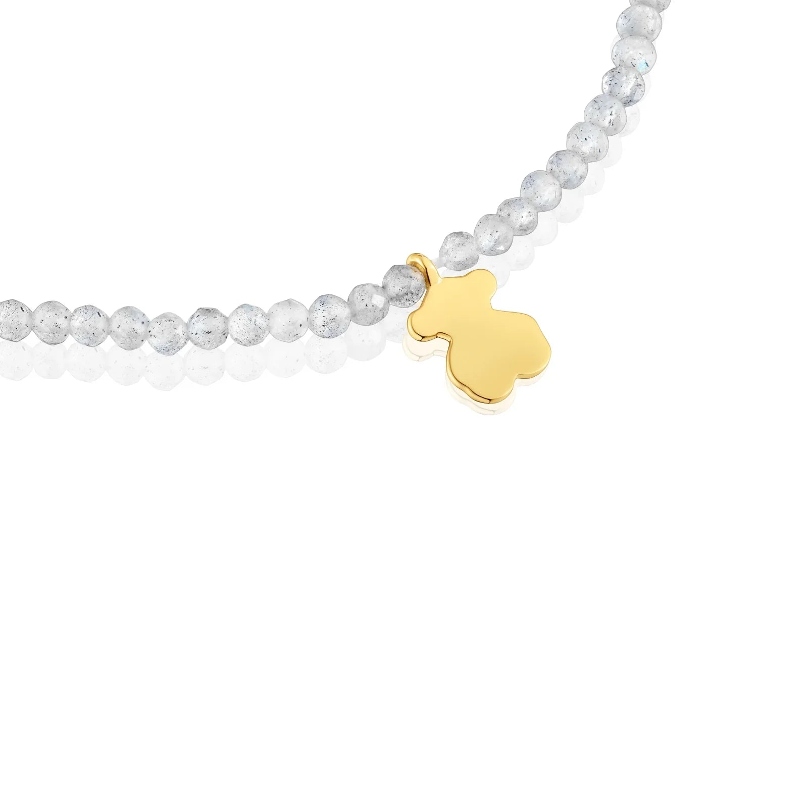 שרשרת חרוזים עם תליון דובון זהב, עיצוב אופנתי מבית CHOZEN