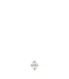טואוס עגיל יחיד Shine LGD מזהב 14 קראט עם יהלום מעבדה, וריאציה 2, מבית CHOZEN