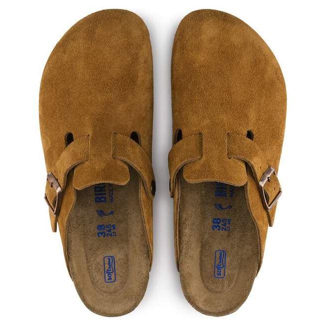 כפכפי Birkenstock זמש חום עם אבזם, נעלי נוחות יוניסקס מותג מוביל CHOZEN