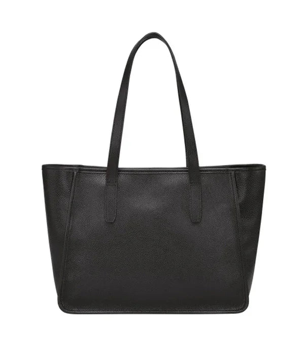 תיק יד שחור קלאסי לאישה, עשוי דמוי עור, מבית CHOZEN, אופנתי ואלגנטי