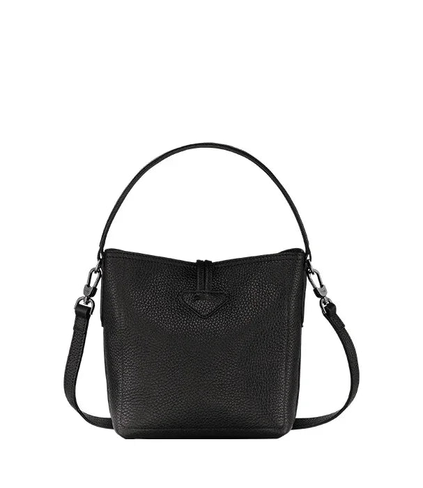 תיק יד שחור לאישה עשוי עור במראה יוקרתי, CHOZEN, מותגים מובילים מבית קבוצת אלפא