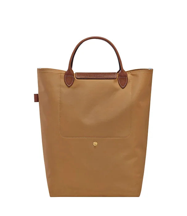 תיק יד חום מבית מותג יוקרה HOMEPAGE CHOZEN עם ידיות עור, אלגנטי ופרקטי לנשיאה יומיומית