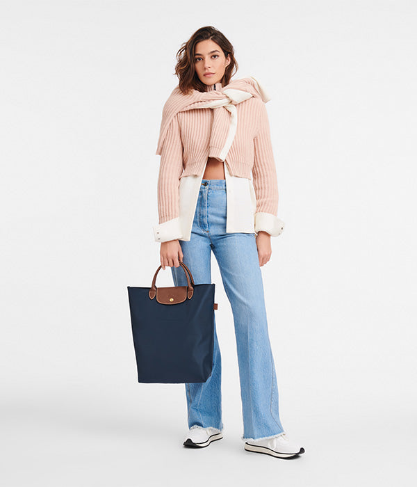 לונגשאמפ תיק יד בינוני Le Pliage Original נייבי