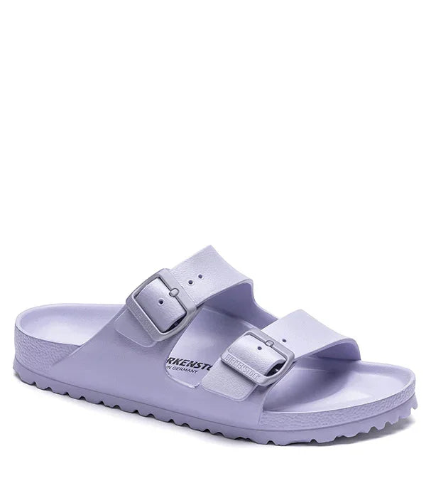 כפכף בירקנשטוק סגול בהיר עם שתי רצועות אבזם, CHOZEN מותגי נעליים מובילים