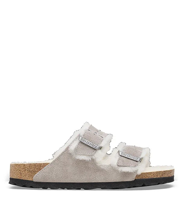 כפכף בירקנשטוק אפור פרווה, סוליה שעם, מותג בינלאומי ב-CHOZEN