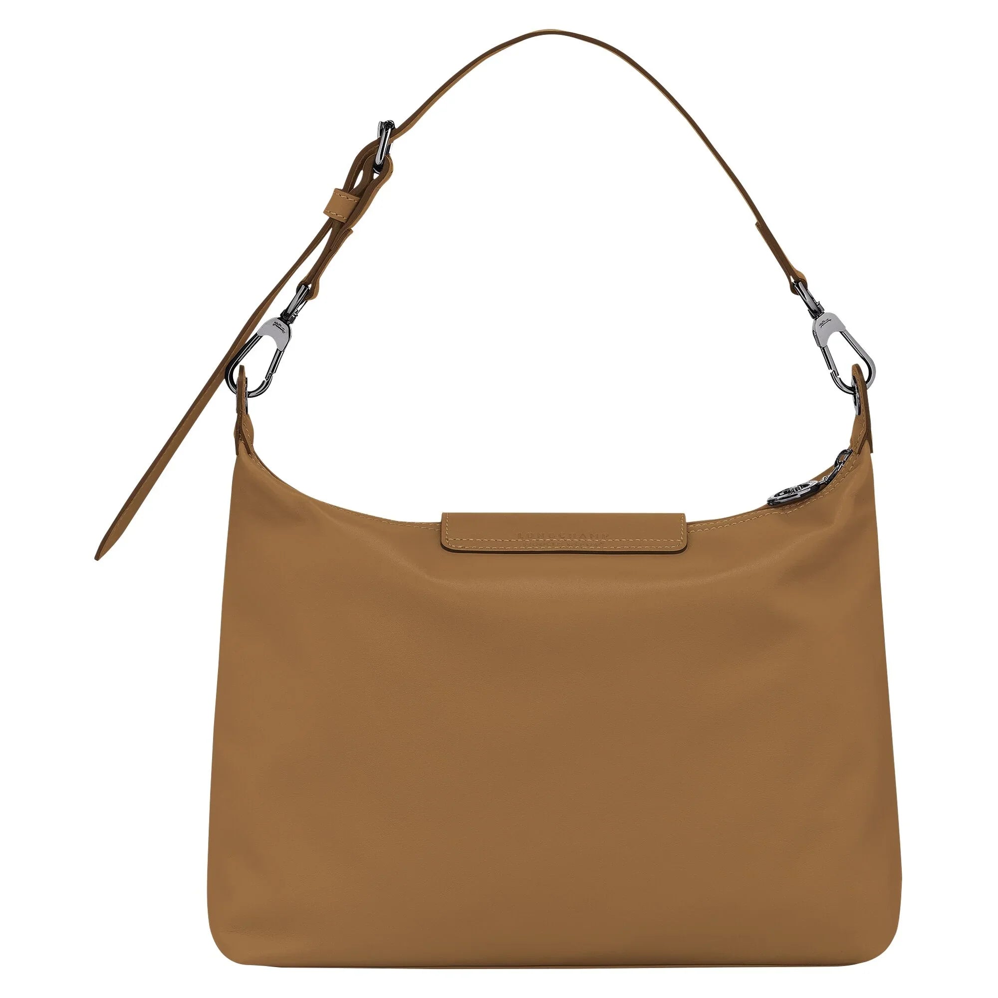 תיק כתף חום אופנתי, עור חלק, רצועה מתכווננת, מבית המותגים המובילים ב-CHOZEN