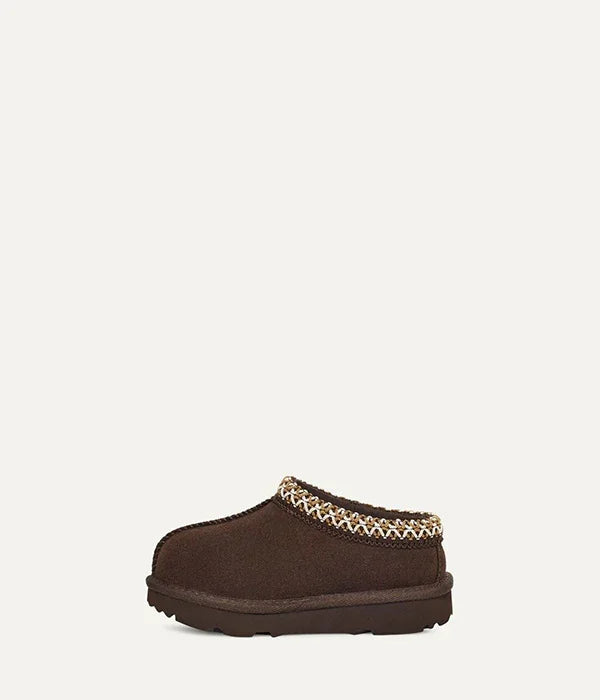 נעל בית חומה עם סוליית גומי ועיטור קלוע, מבחר מותגים מובילים באתר CHOZEN