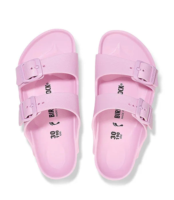 כפכפי בירקנשטוק ורודים עם שתי רצועות אבזם, מותג מוביל מבית קבוצת אלפא CHOZEN