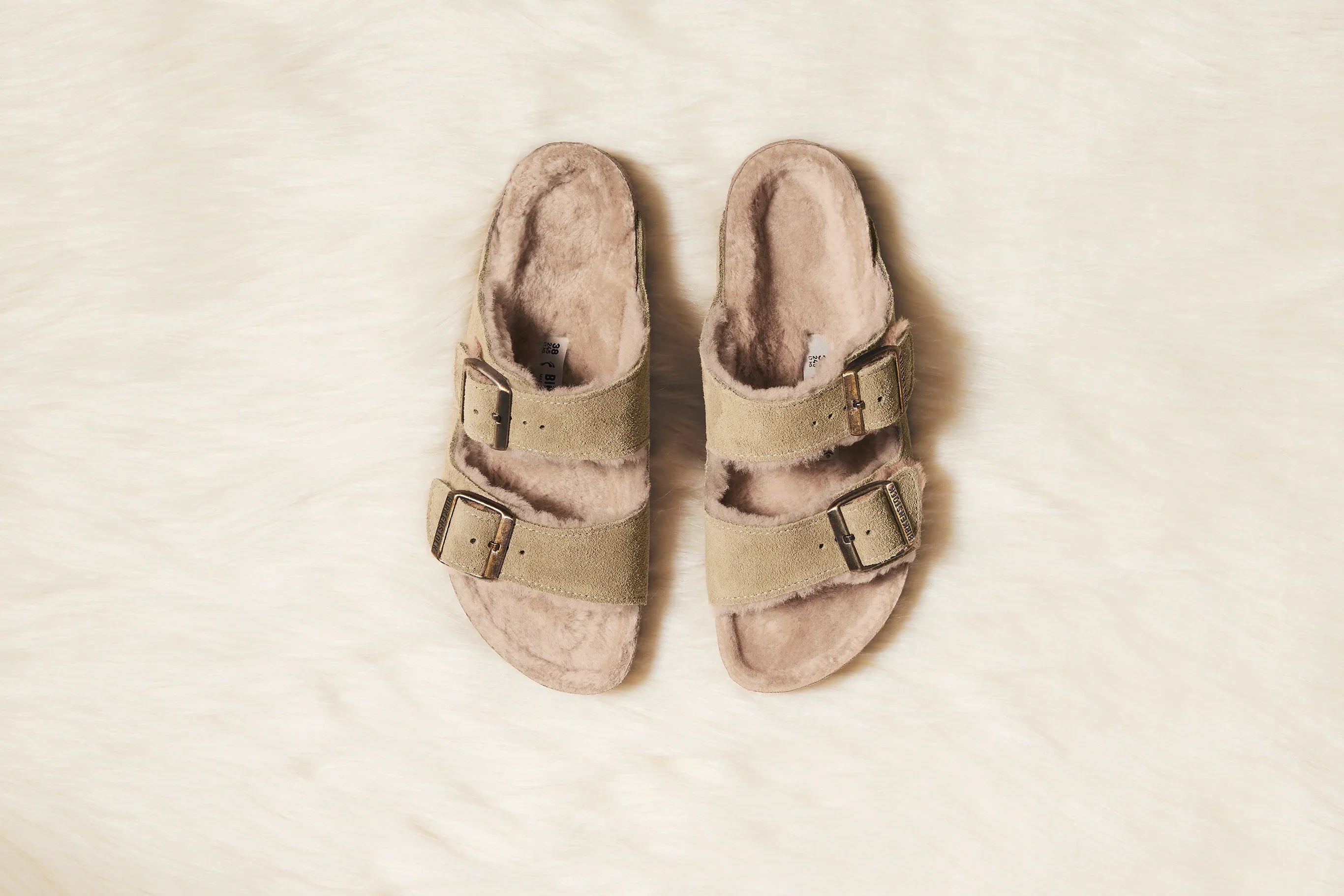 סנדלי בית זמש עם ריפוד פרוותי לשיפור נוחות, בעיצוב טרנדי, על רקע פרווה, מבית CHOZEN