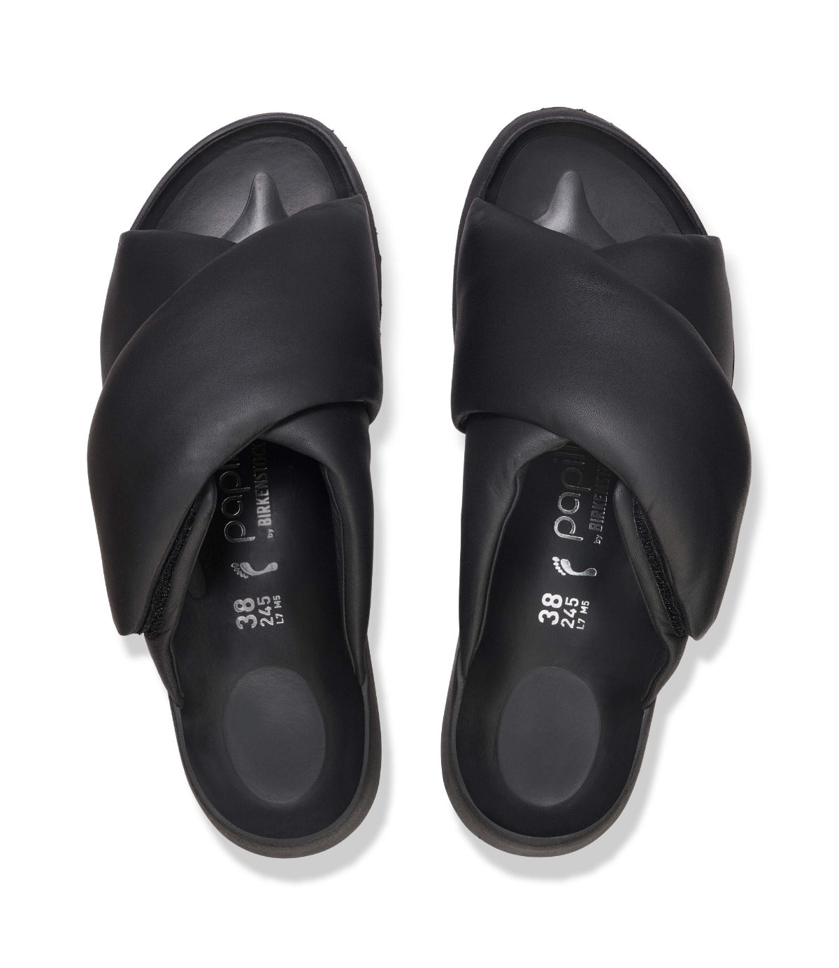 בירקנשטוק כפכפי סליידס THEDA CROSS STRAP לנשים