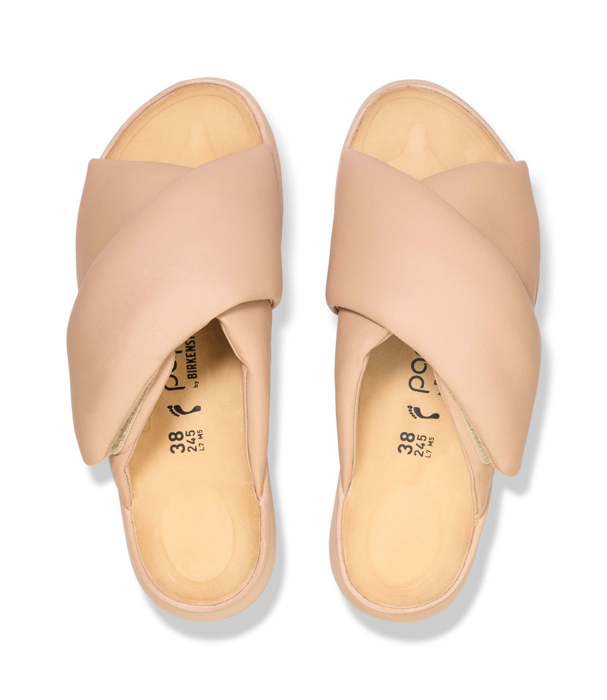 כפכפי סליידס THEDA CROSS STRAP לנשים מבית BIRKENSTOCK – צ'וזן