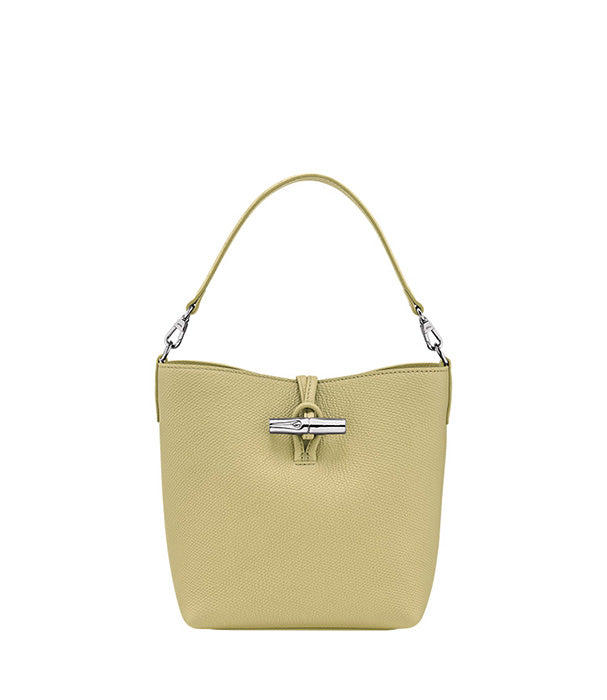 לונגשאמפ תיק יד מעור Le Roseau XS פיסטוק