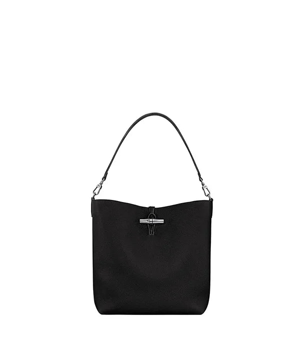 תיק יד שחור בעיצוב מודרני עם ידית קצרה, אופנה יוקרתית CHOZEN