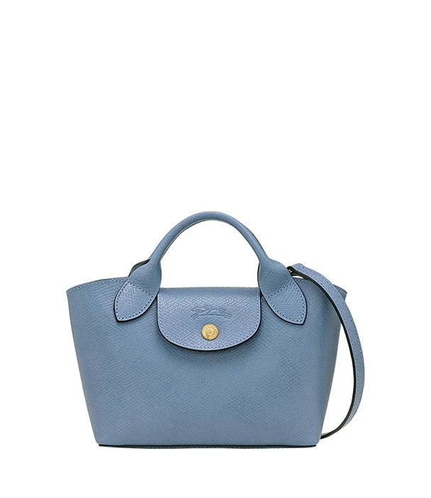 תיק יד כחול לנשים עם רצועה קצרה, עיצוב יוקרתי באתר CHOZEN מותגים מובילים