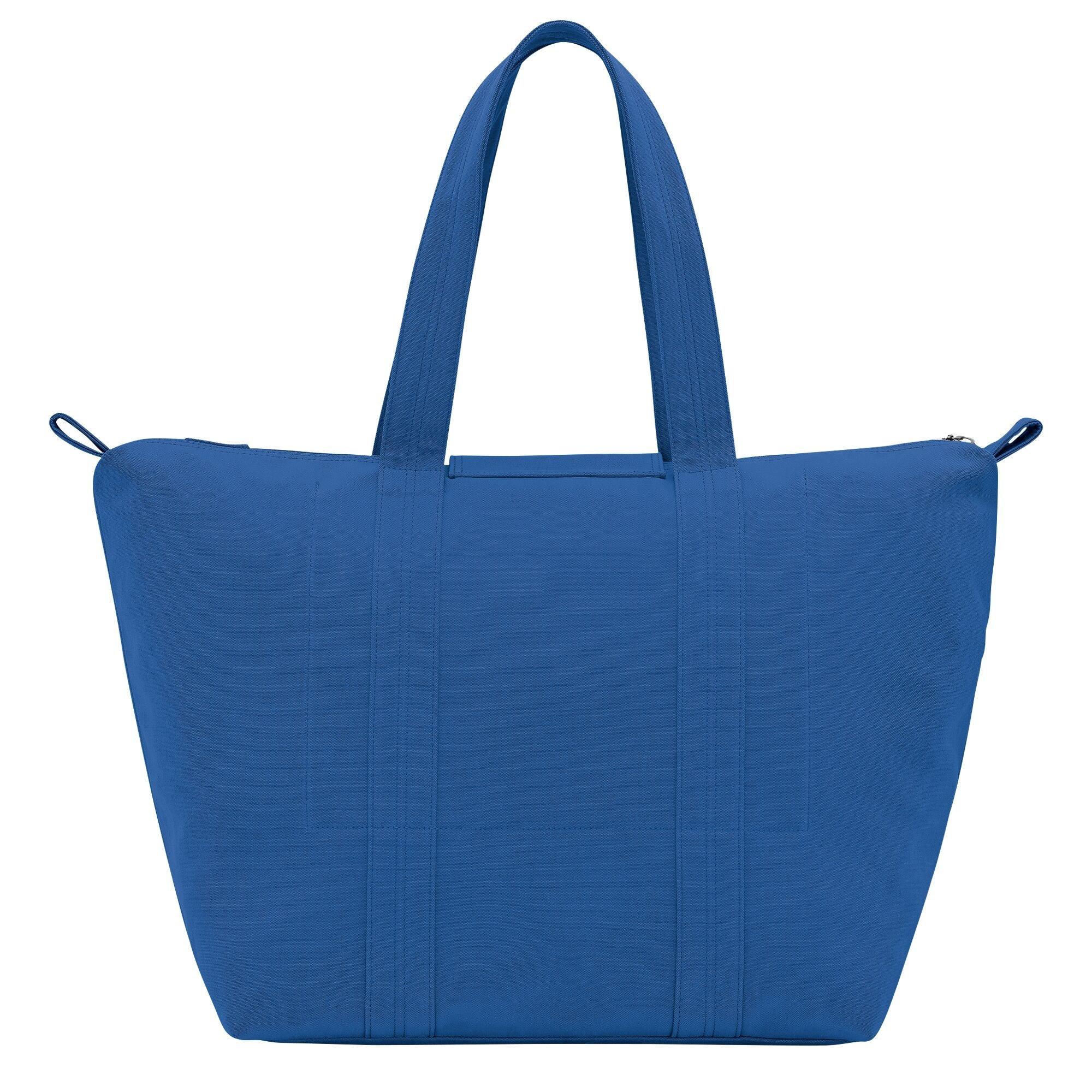 תיק יד כחול גדול מבד איכותי, CHOZEN, עיצוב פשוט ואלגנטי מבית קבוצת אלפא