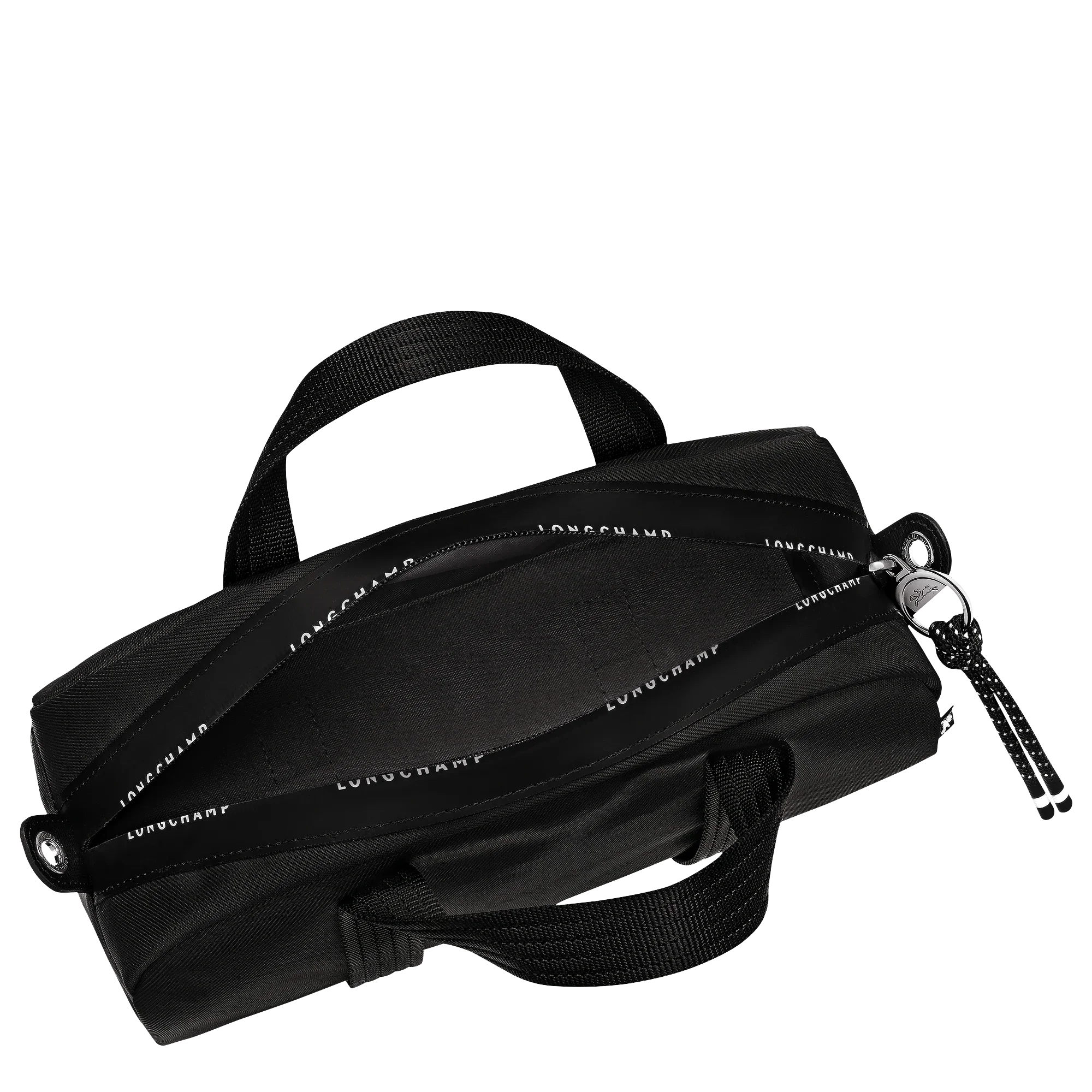תיק אלגנטי שחור LONGCHAMP עם רצועת כתף, מבית קבוצת אלפא, ייבוא רשמי CHOZEN