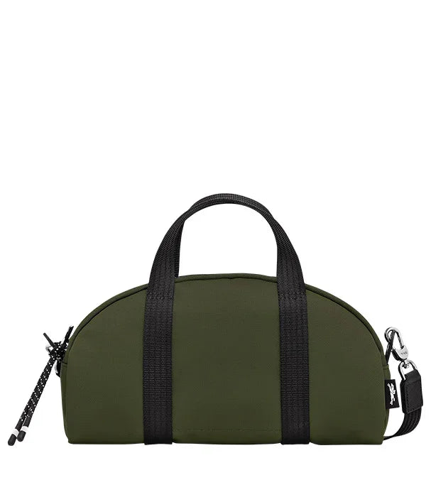 תיק יד ירוק עם רצועות שחורות, עיצוב מודרני מבית CHOZEN, קבוצת אלפא