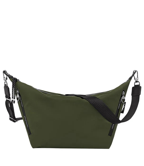 תיק צד ירוק זית עם רצועה שחורה לנשים, עיצוב אופנתי מבית CHOZEN