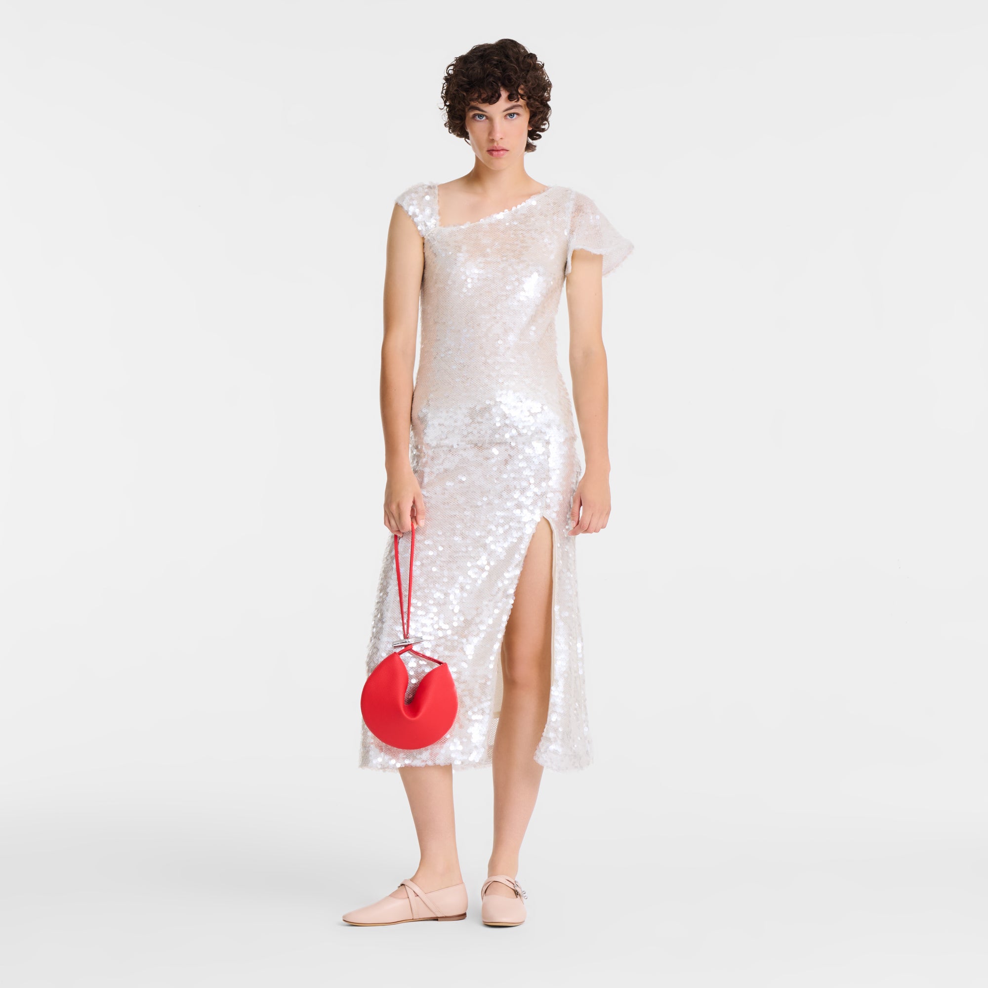 לונגשאמפ תיק כתף קטן Le Roseau אדום