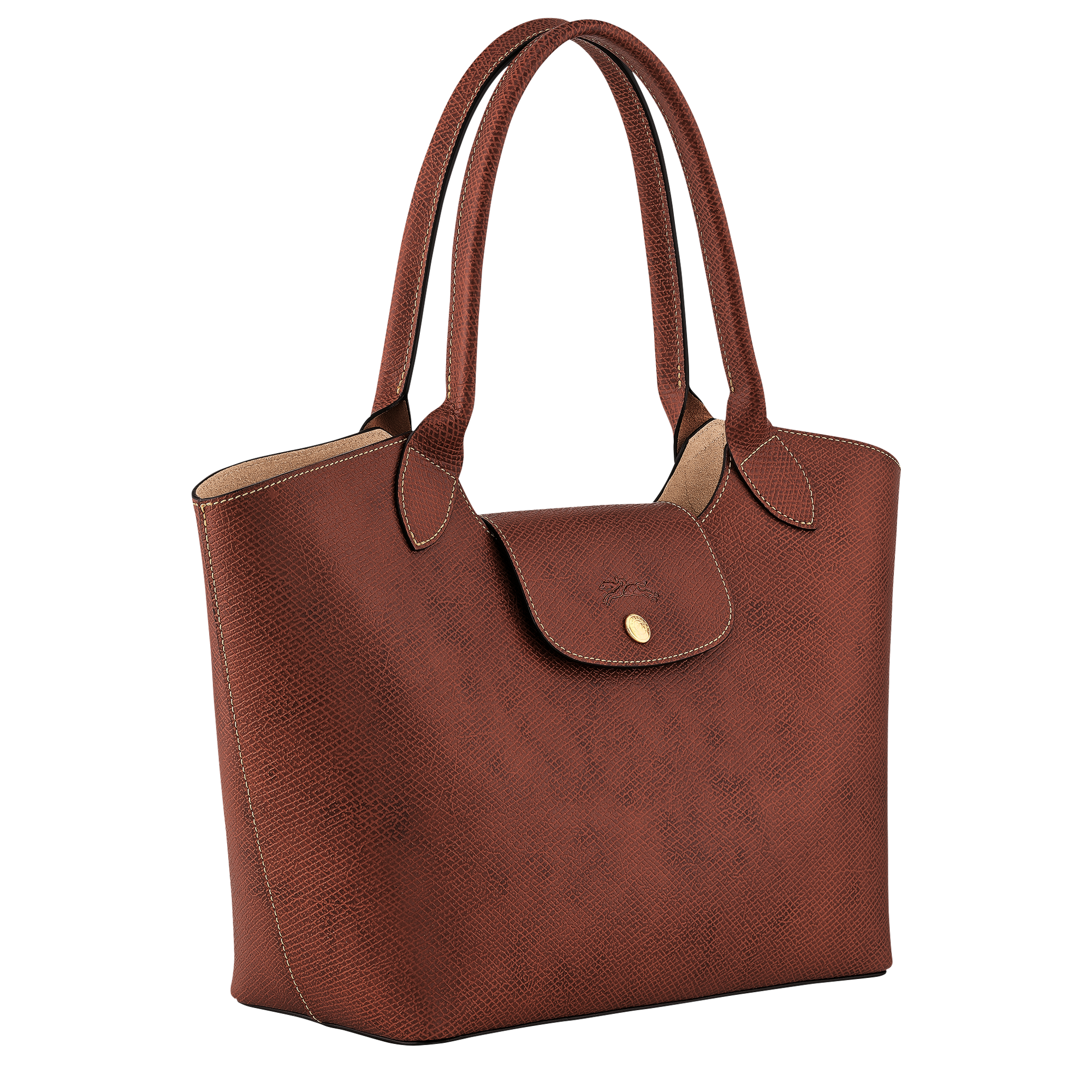 לונגשאמפ תיק כתף גדול Épure חום