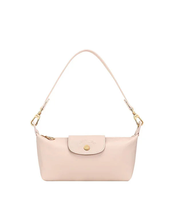 תיק צד קטן נשים בצבע בז' עם רצועת כתף, עיצוב יוקרתי, בלעדי ב-CHOZEN קבוצת אלפא