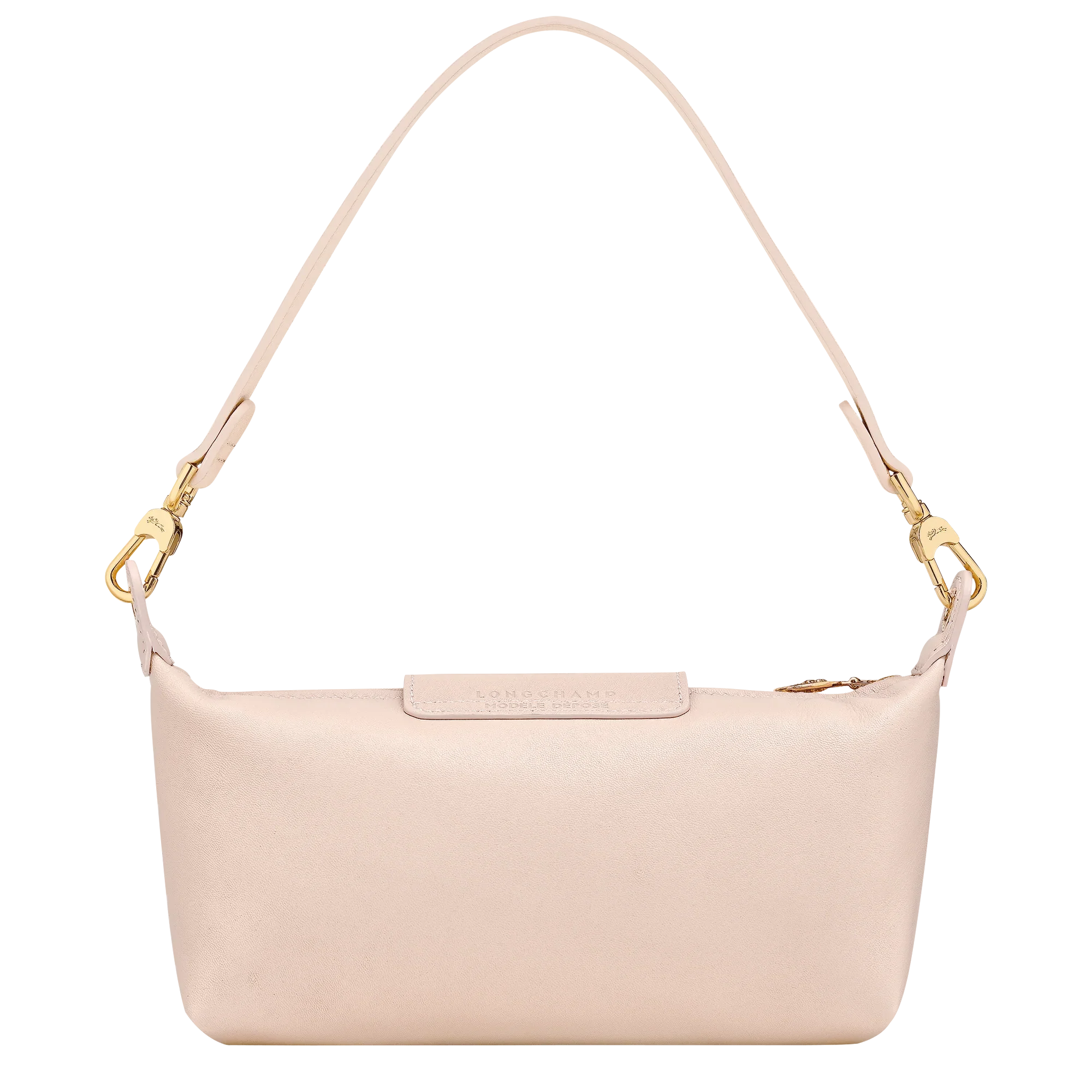 תיק כתף לנשים בצבע בז' ממותג Longchamp, עיצוב קלאסי יוקרתי מבית CHOZEN