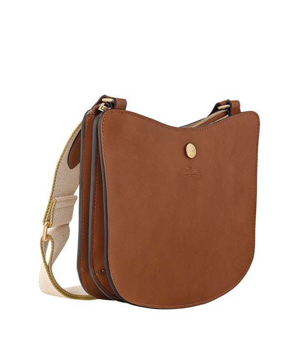 לונגשאמפ תיק צד מעור Épure חום