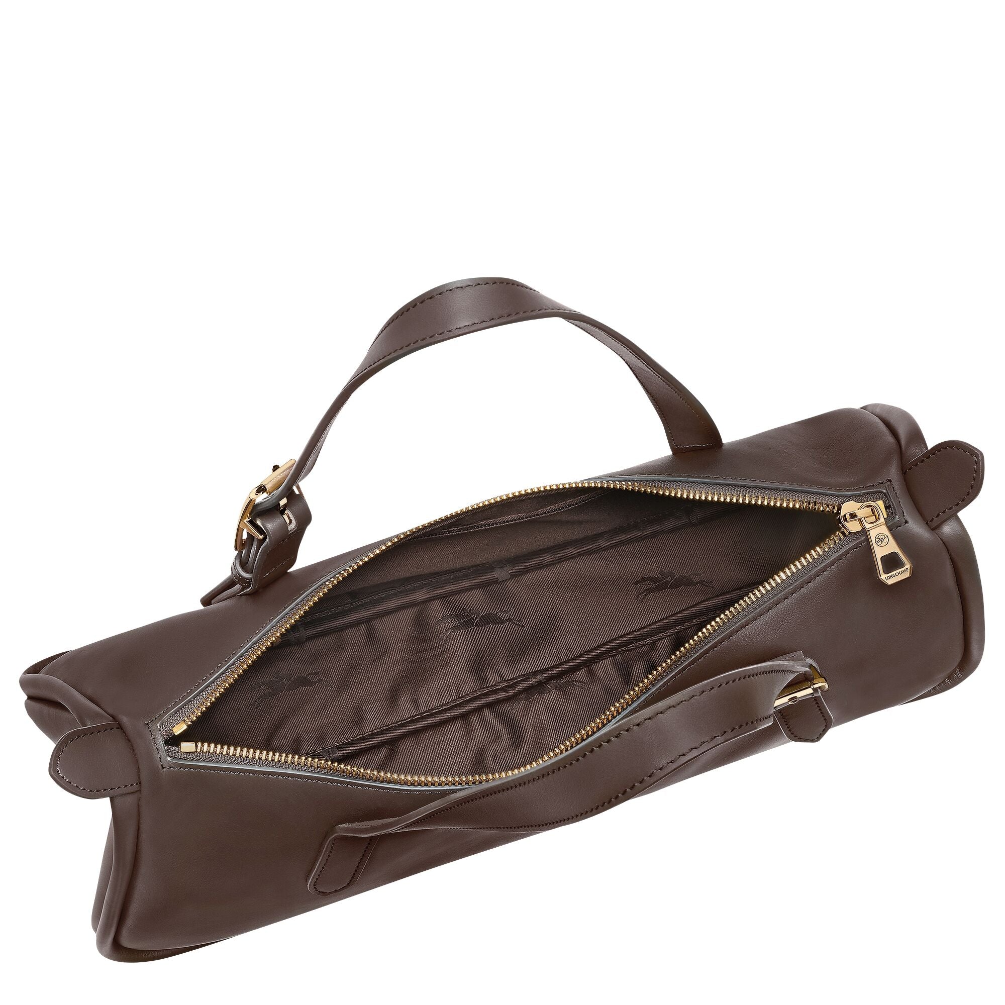 לונגשאמפ תיק כתף גדול מעור Looong מוקה