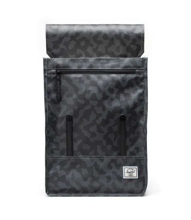 תרמיל גב Herschel בעיצוב קמופלאז' שחור מחנות המותגים CHOZEN