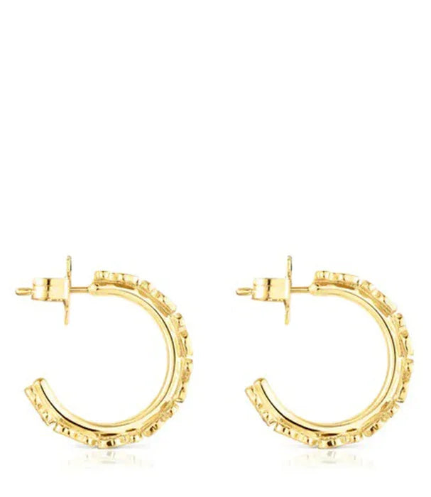 עגילי חישוק זהב בעיצוב יוקרתי, מותגים מובילים CHOZEN, קבוצת אלפא