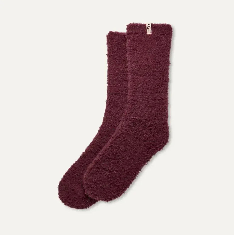 גרביים מפנקות פליז בורדו UGG מבית CHOZEN, מוצר ייבואן רשמי קבוצת אלפא
