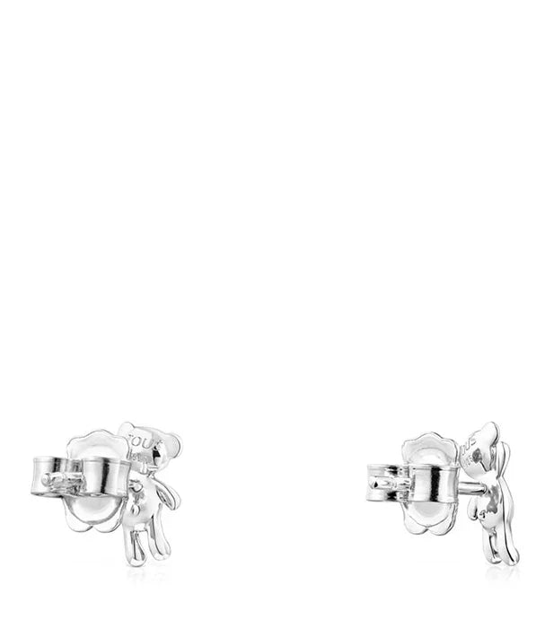 עגילי כסף דובי בעיצוב עדין, תכשיטי נשים CHOZEN, תוצרת קבוצת אלפא