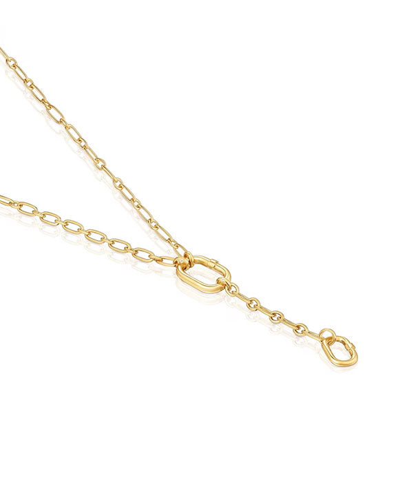 טואוס שרשרת Hold Oval ורמייל בינונית