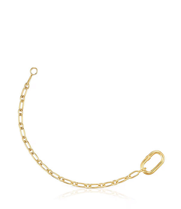 טואוס צמיד חוליות Hold Oval ורמייל עם טבעת