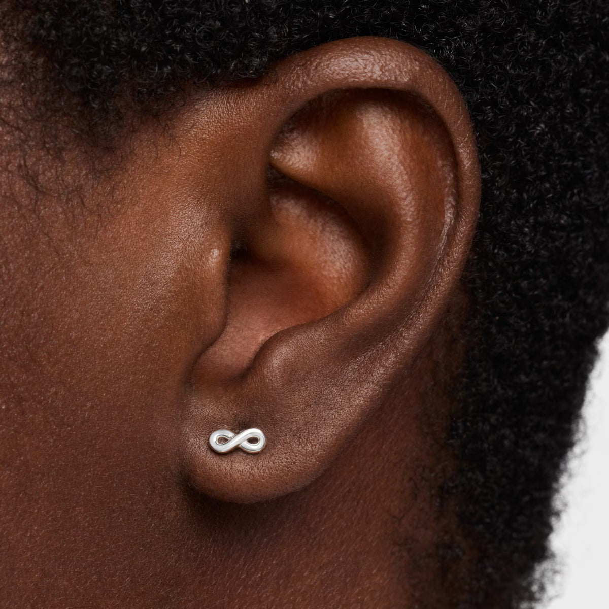 טואוס עגילים MOTIFS עם מוטיב אינסוף מכסף