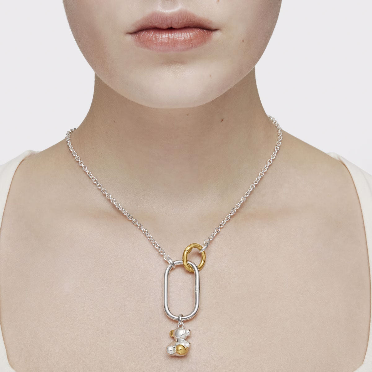 טואוס שרשרת HOLD מכסף סטרלינג 42 ס"מ